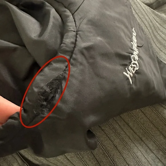 Vintage Yves Saint Laurent One Button Stripe Tailcoat Tuxedo Top 38 R - Picture 14 of 16